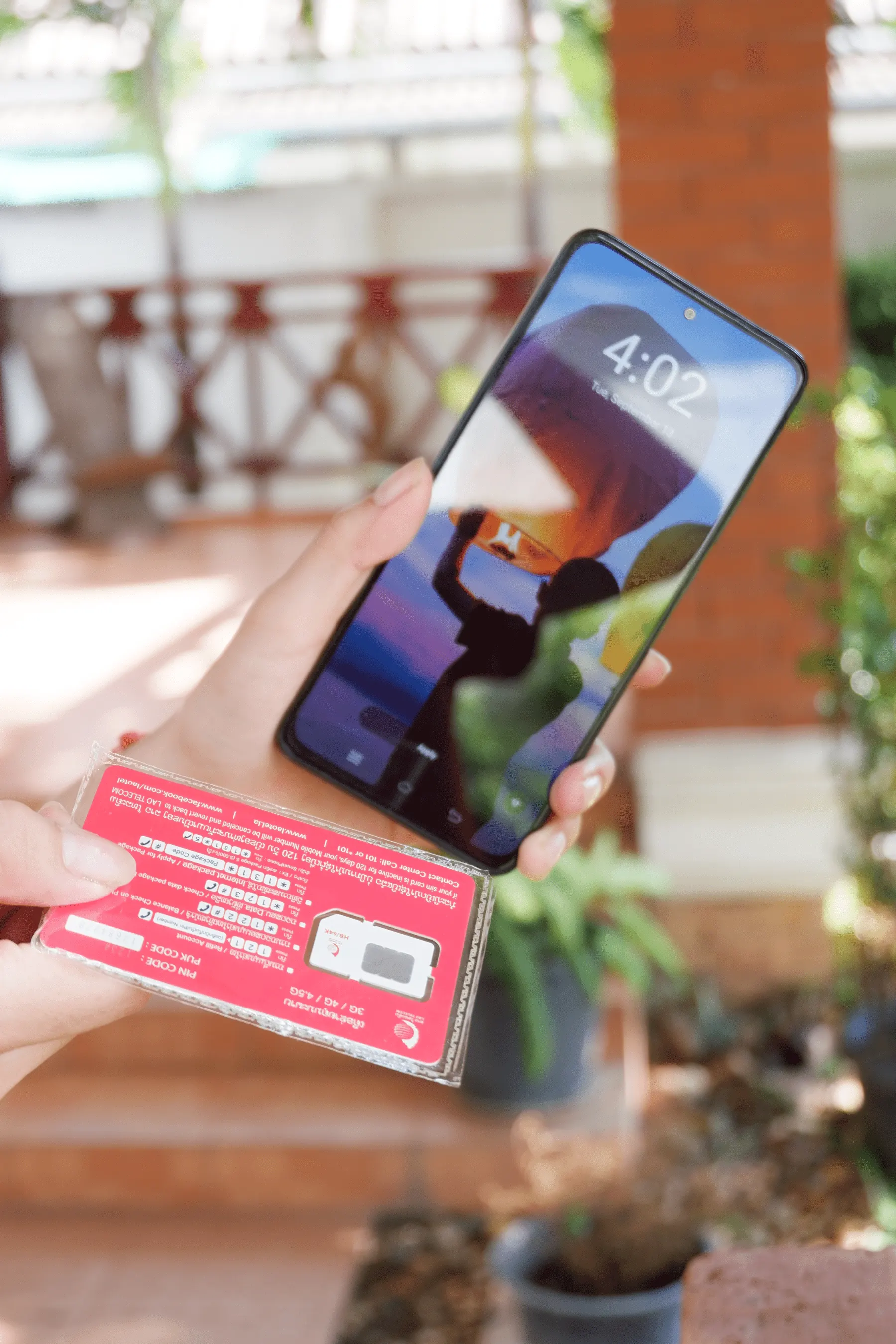 Lao Telecom LTC SIM Card Internet Mobile 4G