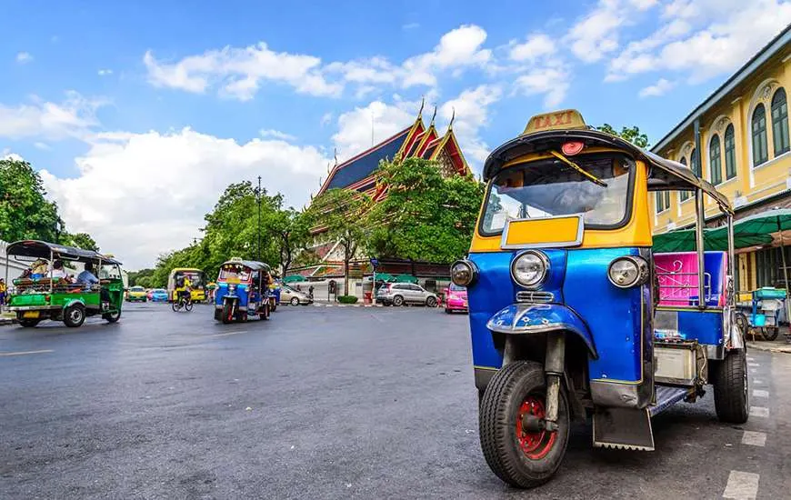 Tuk-tuk ride hailing taxi app